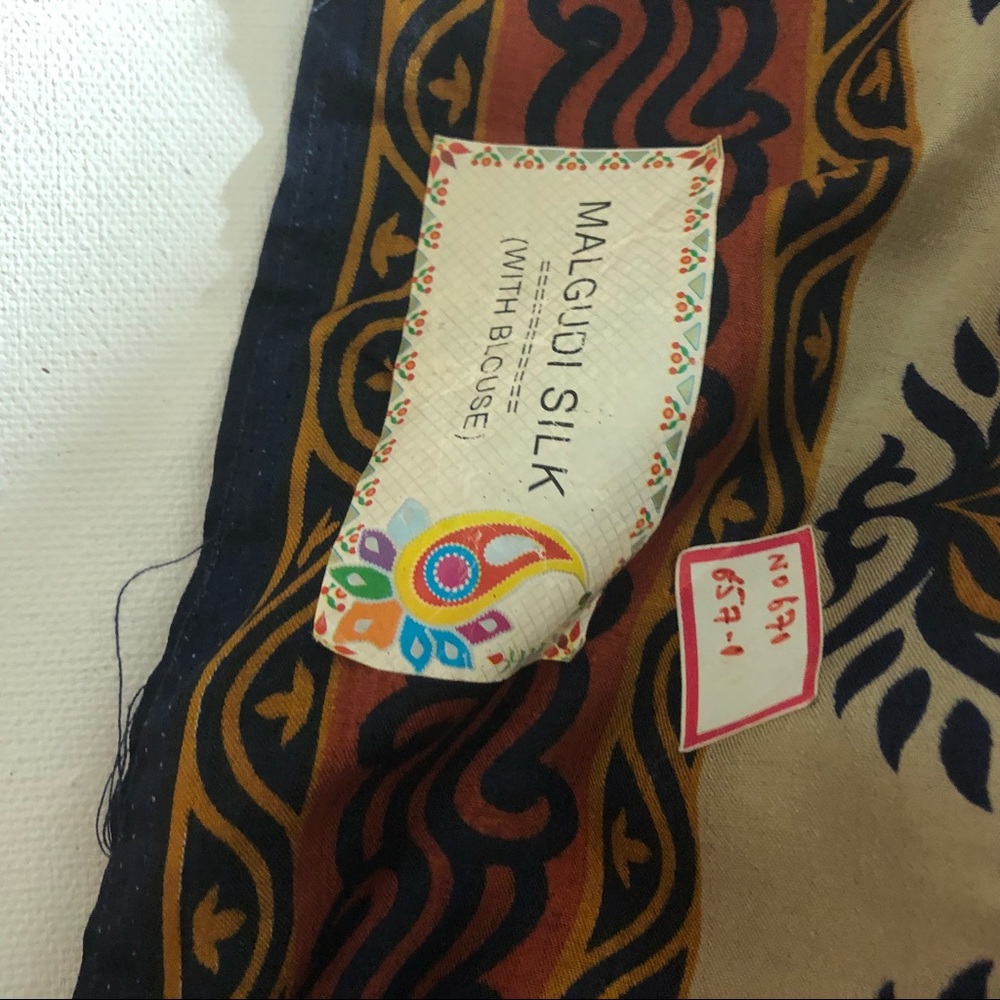 Bolt of Malgudi silk